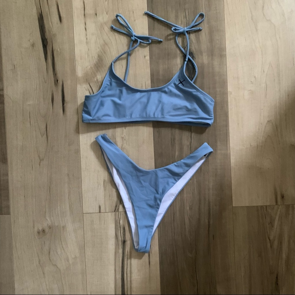 Blue BoutineLA Bikini Set